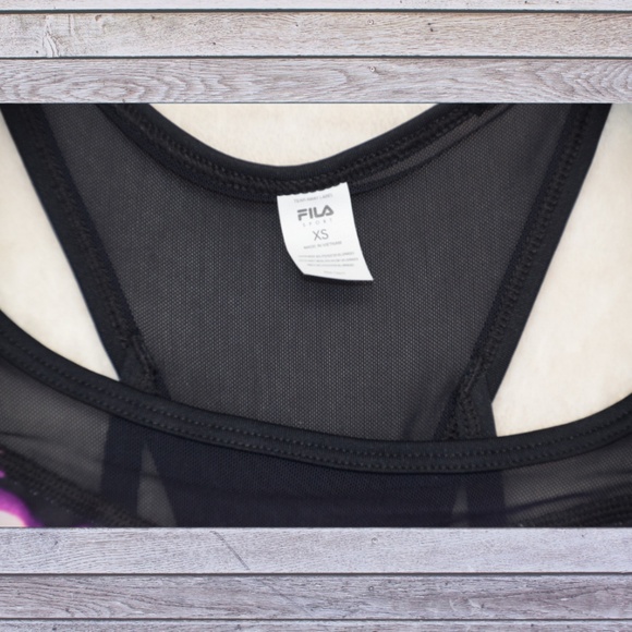 NWT FILA SPORT Blocked Mesh Racerback Tank - Picture 3 of 6